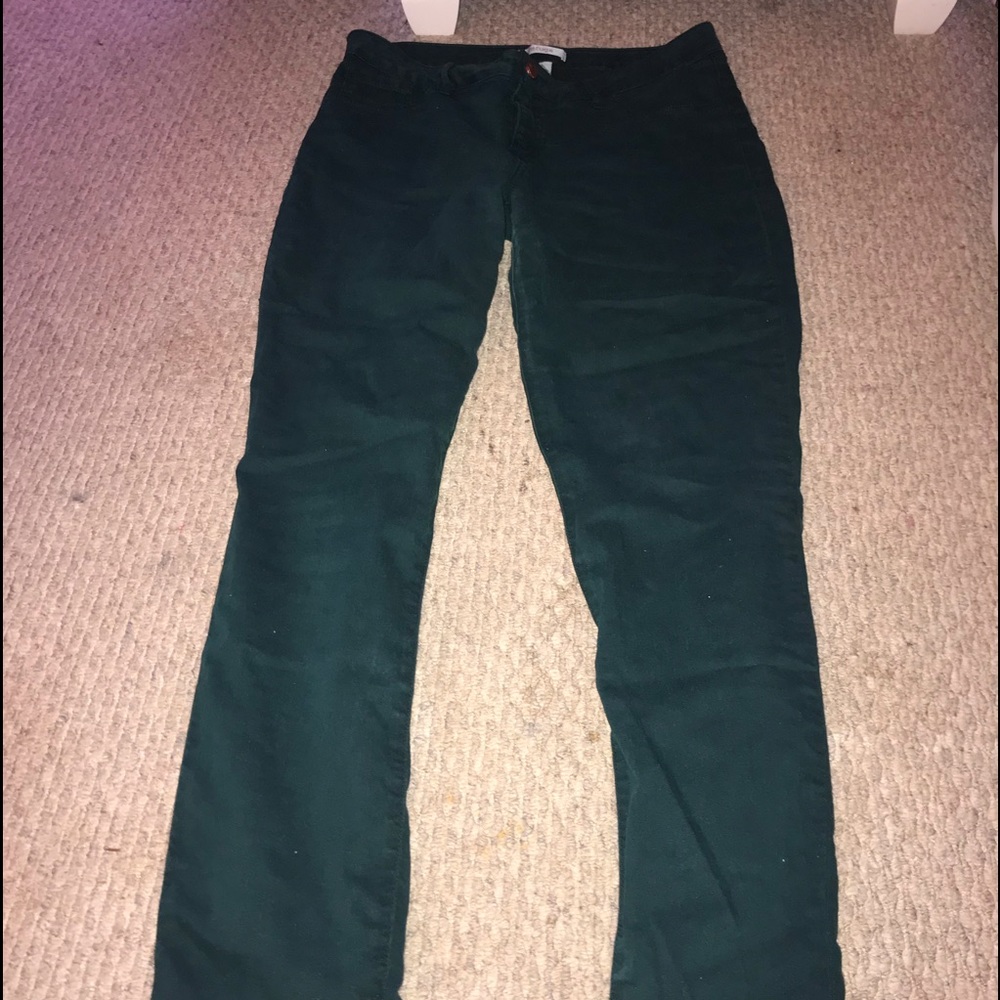 Dark green pants